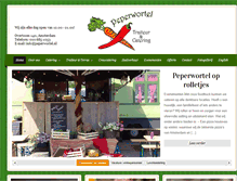 Tablet Screenshot of peperwortel.nl